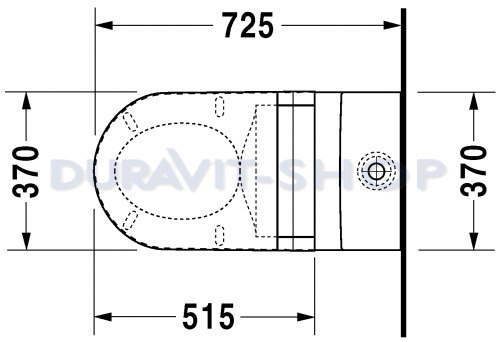 Унитаз напольный Duravit Starck-2 2129090000 с бачком 0933000005 - duravit shop