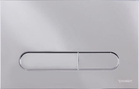 Клавиша смыва Duravit DuraSystem WD5009021000/WF5100021010, хром - duravit shop
