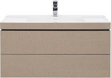 Тумба с раковиной 100 см Duravit L-Cube LC6928O1111, кашемир - duravit shop