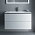 Тумба с раковиной Duravit L-Cube LC6241 83 белая