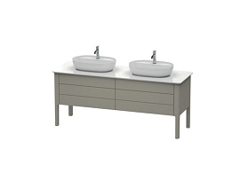 Тумба для консоли Duravit Luv LU9567B9292, каменно-серый шелковисто-матовый