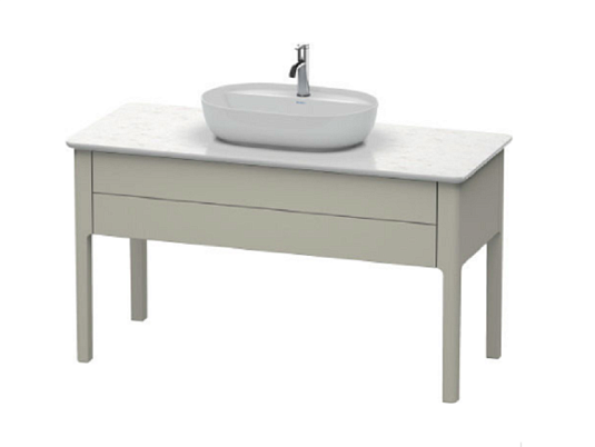 Тумба под раковину Duravit Luv LU956106060, серо-коричневый шелковисто-матовый - duravit shop