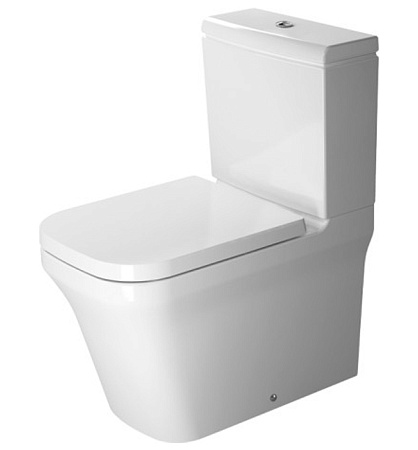 Унитаз напольный Duravit P3 Comforts Rimless 2167090000  с бачком 0937000005 - duravit shop