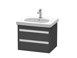 Тумба под раковину Duravit Ketho KT665004949, графит матовый
