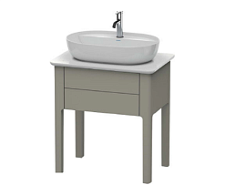 Тумба для консоли Duravit Luv LU956009292, каменно-серый шелковисто-матовый
