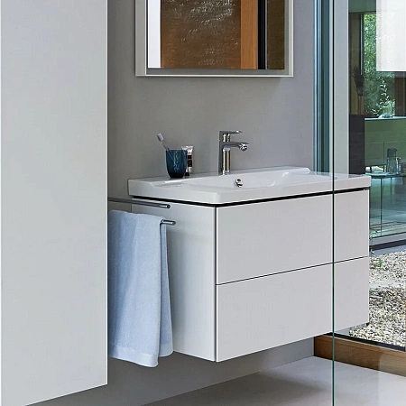 Тумба под раковину Duravit L-Cube LC 6242 2222 белый - duravit shop