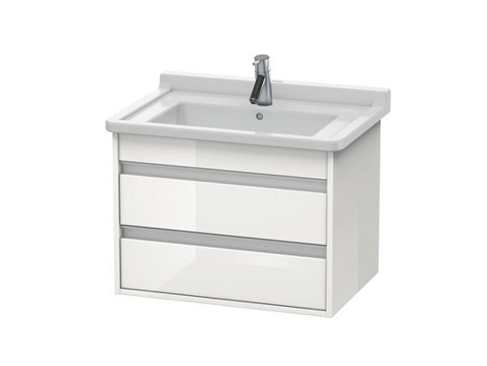 Тумба под раковину Duravit Ketho KT664302222, белый глянцевый - duravit shop