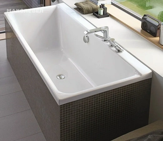 Акриловая ванна Duravit P3 Comforts 700375000000000/790100000000000 белый - duravit shop