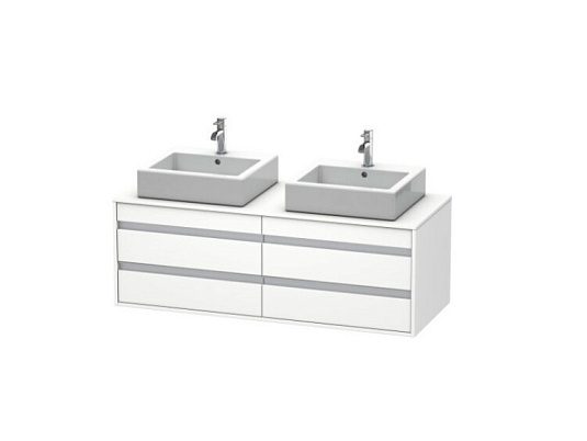 Тумба под раковину Duravit Ketho KT6657B1818, белый матовый - duravit shop