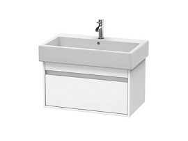 Тумба под раковину Duravit Ketho KT668701818, белый матовый