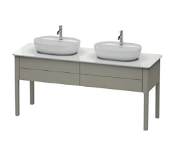 Тумба для консоли Duravit Luv LU9562B9292, каменно-серый шелковисто-матовый