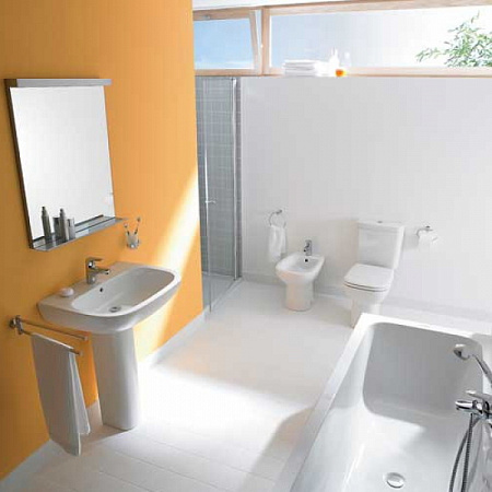 Унитаз напольный Duravit D-Code 21110900002 с бачком 0927100004 - duravit shop