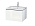 Тумба под раковину Duravit L-Cube LC614000707, бетонно-серый матовый