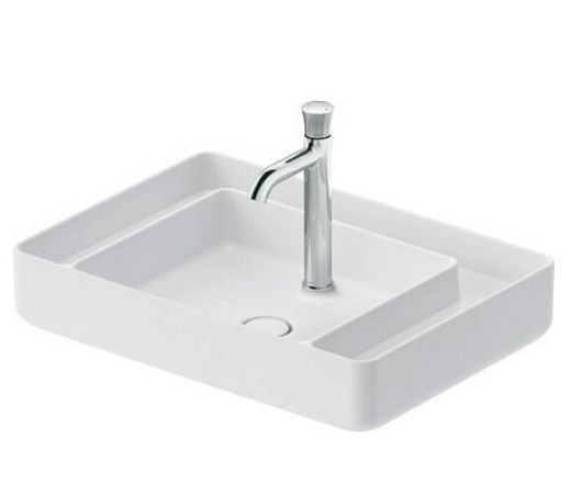 Раковина Duravit Bento Starck Box 2381653071, белый шелковисто-матовый - duravit shop