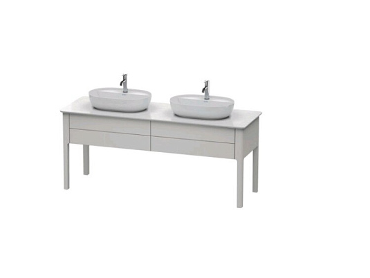 Тумба для консоли Duravit Luv LU9562B3939, скандинавский белый шелковисто-матовый - duravit shop