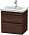 Тумба под раковину 58 см  Duravit Durastyle DS648005353,тёмный каштан