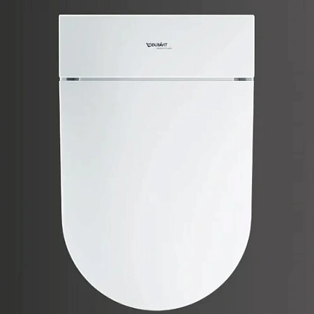 Подвесной унитаз Duravit Me by Starck Rimless 2510092000, безободковый с крышкой-биде SoftClose 612001012000310 - duravit shop