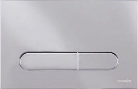 Клавиша смыва Duravit DuraSystem WD5009021000/WF5100021010, хром