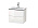 Тумба под раковину Duravit L-Cube LC625601818, белый матовый