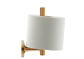 Держатель запасного рулона бумаги Duravit Starck T 0099390400, бронза брашированная