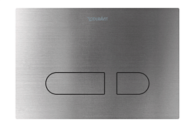 Клавиша смыва Duravit A.1 WD5012044060, сталь брашированная