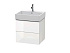 Тумба под раковину Duravit L-Cube LC627502222, белый глянцевый