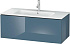 Тумба под раковину 102 см Duravit L-Cube LC614204747,синий глянец