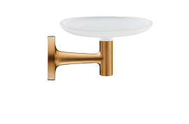 Мыльница Duravit Starck T 0099330400, бронза брашированная