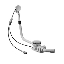 Слив-перелив Duravit 791249000001000, хром