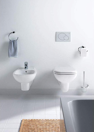 Унитаз Duravit D-Code 45700900A1 подвесной с сиденьем Микролифт - duravit shop