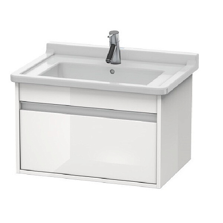 Тумба под раковину Duravit Ketho KT666402222, белый глянцевый - duravit shop