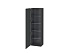 Шкаф-пенал Duravit L-Cube LC1181R4949, графит матовый