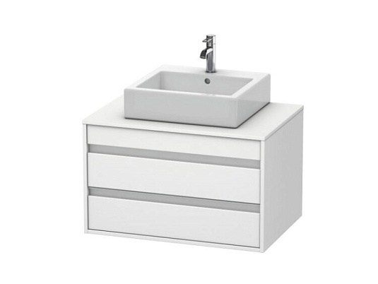 Тумба под раковину Duravit Ketho KT665401818, белый матовый - duravit shop