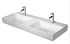 Раковина Duravit DuraSquare 2353120071, белый
