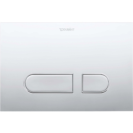 Комплект унитаза Duravit D-Neo с инсталляцией Set_D-Neo_хром с сиденьем Микролифт и клавишей смыва хром - duravit shop