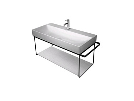 Консоль Duravit DuraSquare 0031044600, черный матовый