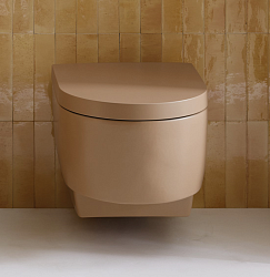 Сиденье для унитаза Duravit Balcoon 002779CB00, Clay terra matt