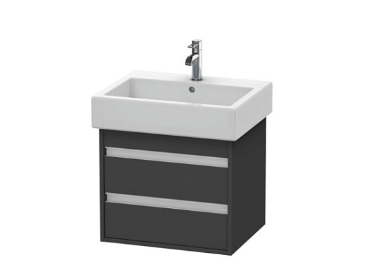 Тумба под раковину Duravit Ketho KT663604949, графит матовый - duravit shop