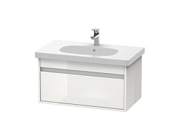 Тумба под раковину Duravit Ketho KT666702222, белый глянцевый